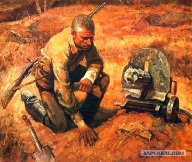 Великая Отечественная война на картинах Советских художников.