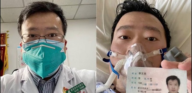 Умер врач, первым рассказавший о появлении коронавируса в Китае