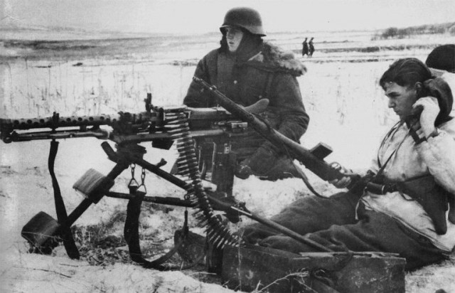 Как проспать свой пулемёт: советские разведчики против вермахта
