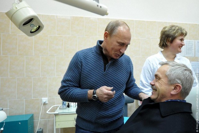 Фотожаба: Стоматолог Путин