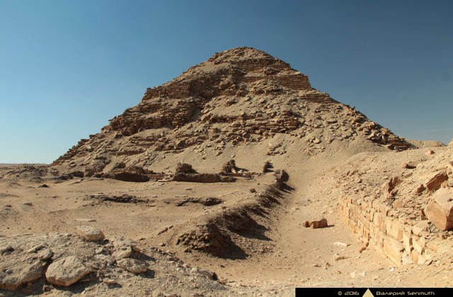 Недостроенная пирамида навсегда потеряна для исследователей