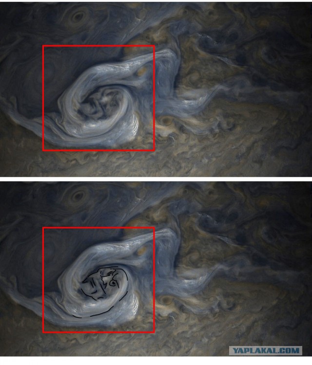 «Juno» передал великолепные снимки облаков Юпитера