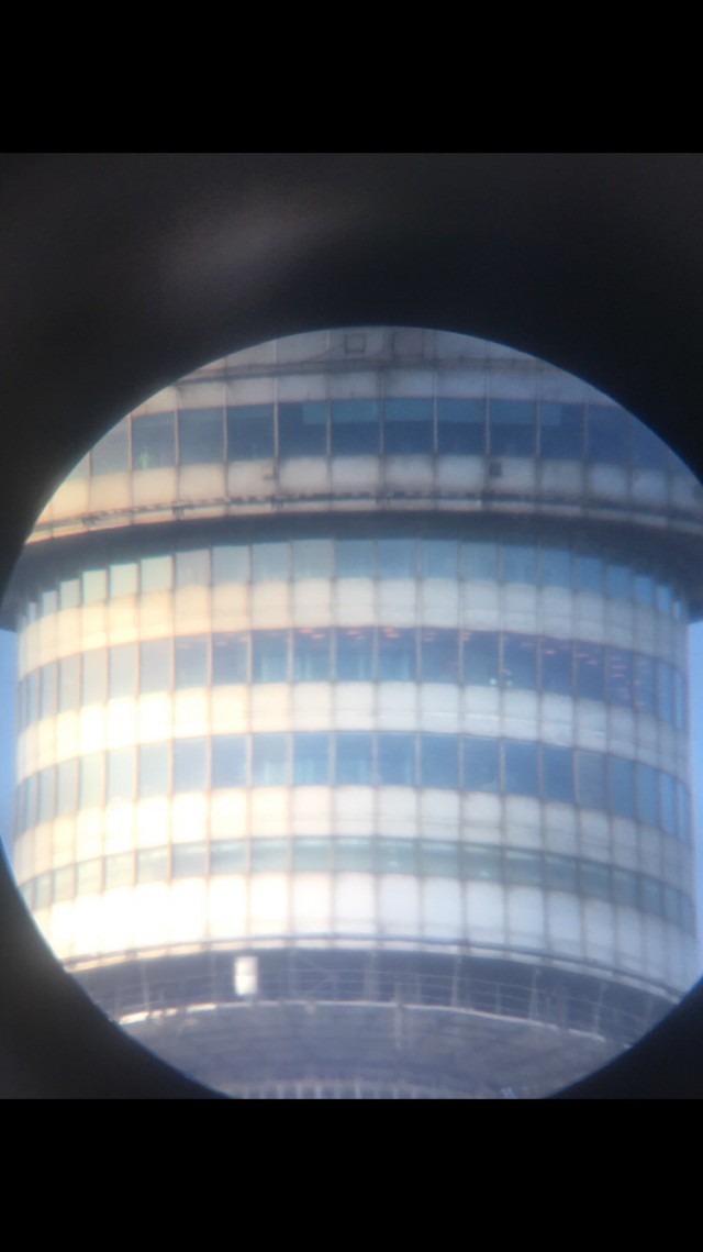 Останкинская башня в любительский телескоп