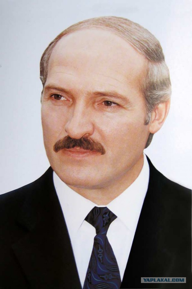 Лукашенко, который смотрит на разные вещи