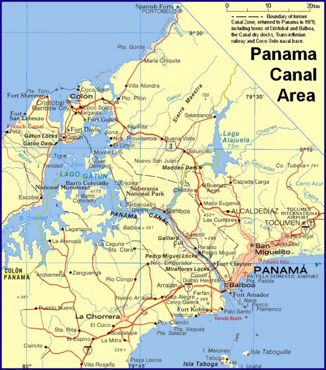 История строительства Панамского канала