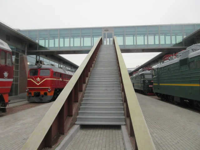 Железнодорожный музей в Петербурге