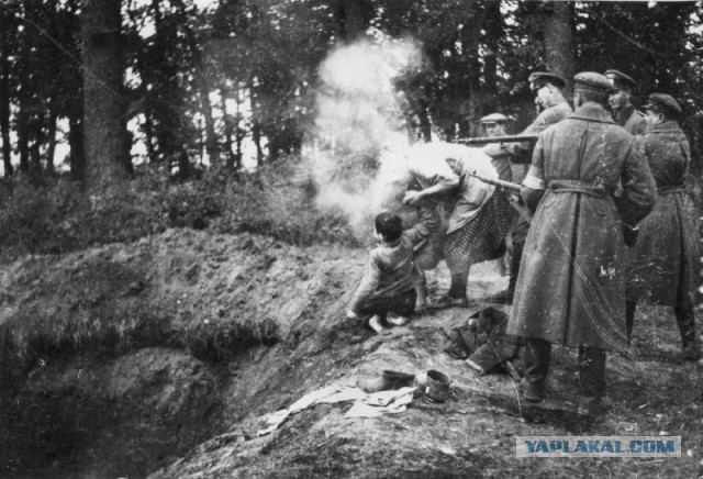 Организация массовой казни по-немецки. Как это было, в подробностях