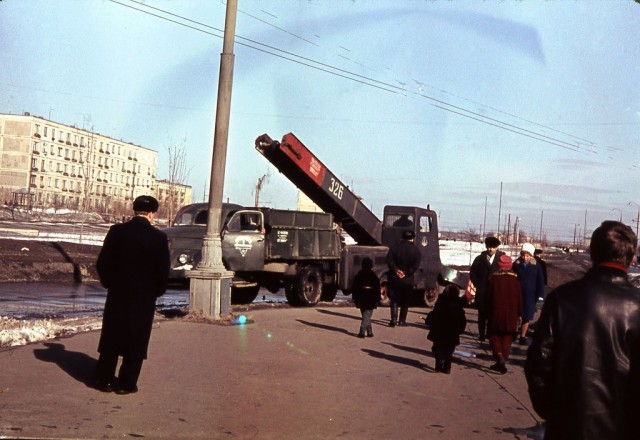 Заснеженная Москва 70-х