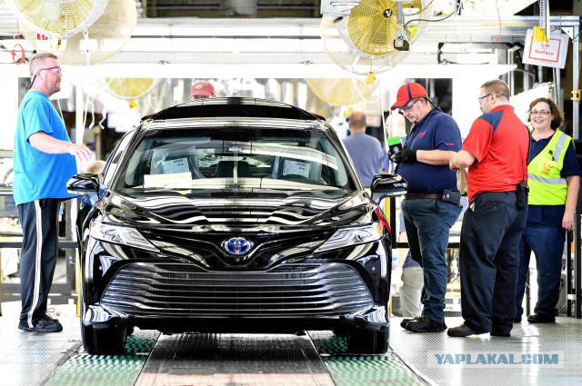 Стартовало производство Toyota Camry нового поколения