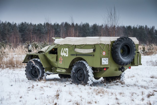 БТР-40. Идеальный кабриолет для зомби-апокалипсиса.