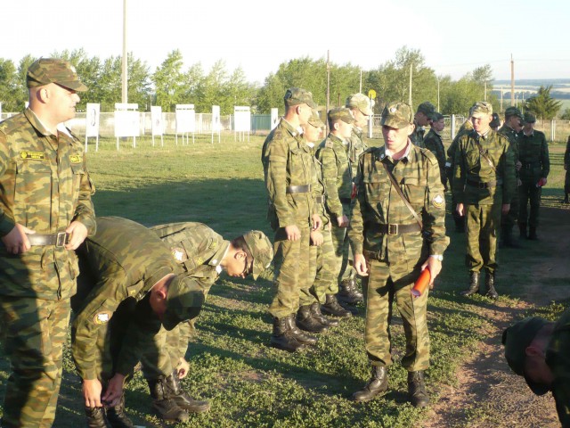 Военные сборы в с.Алкино-2