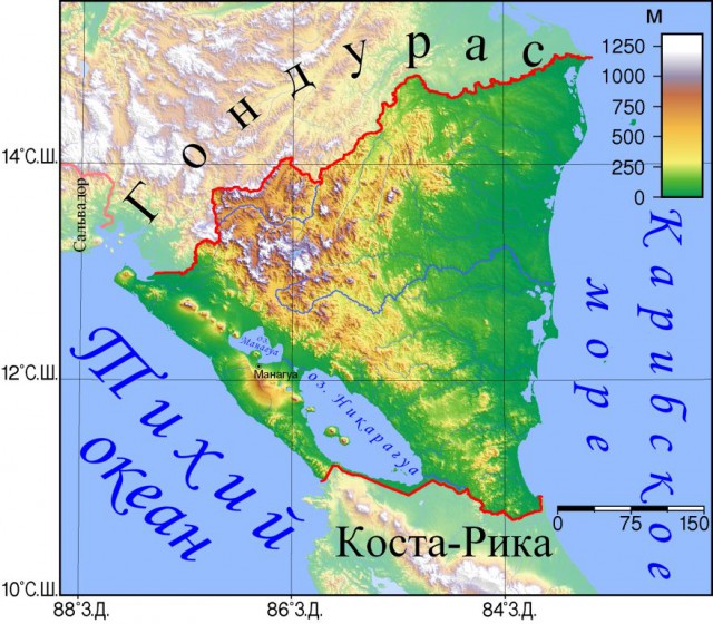 История "контрас", прокси-война в Никарагуа