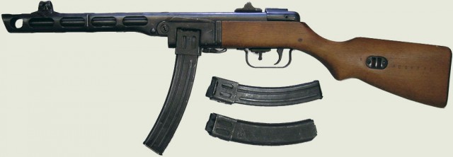 Пистолет-пулемет системы Шпагина