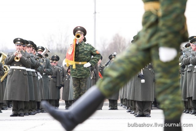 Репетиция парада в Алабино