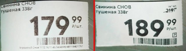 Тайные символы: как по маленьким значкам на ценниках Пятерочки определить минимальную цену товара