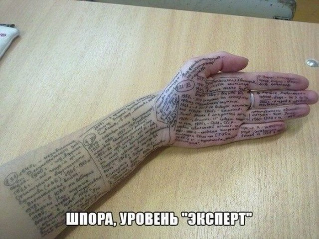 Как сделать шпоры к госам