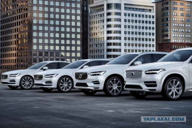 Автомобили Volvo не смогут разгоняться свыше 180 км/ч