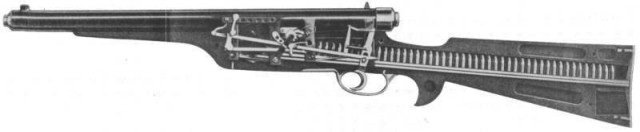 Пистолет-пулемет с продольным расположением магазина - ZB-47