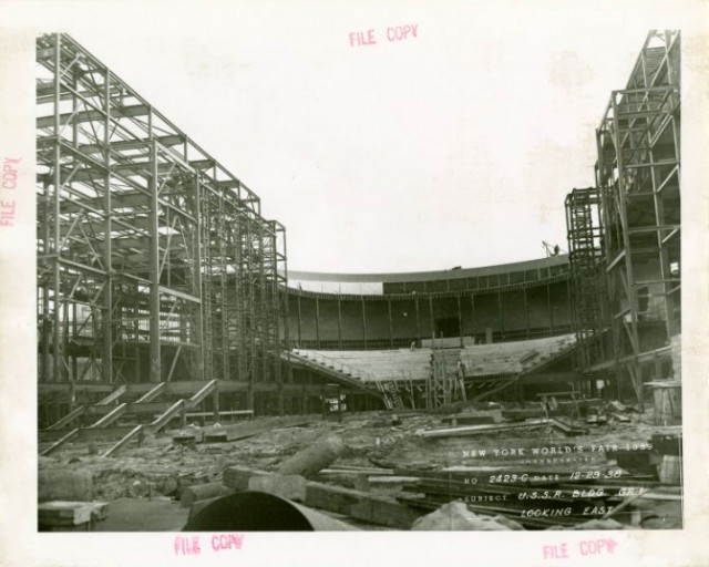 Строительство и демонтаж советского павильона на Всемирной выставке 1939 г. в Нью-Йорке