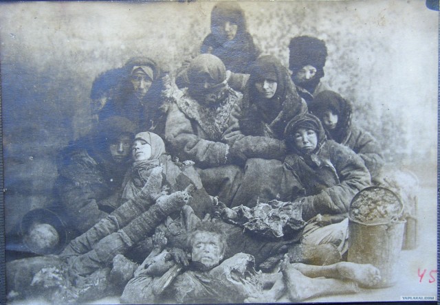 Голодные фото 1921, Самара, Пугачевский уезд