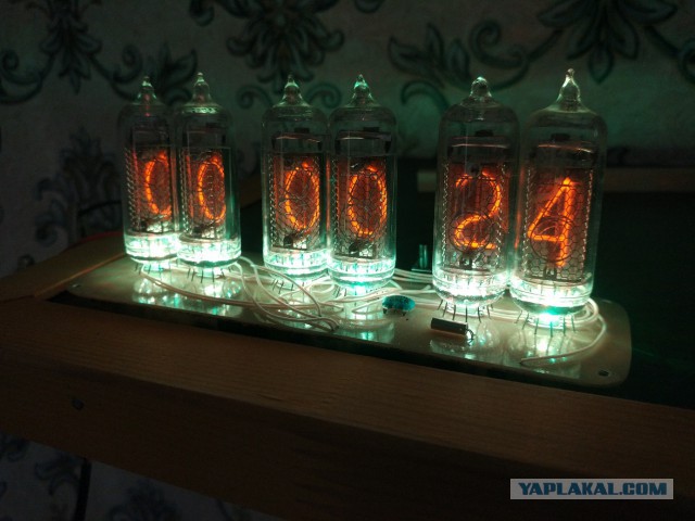 Nixie clock: новые часы на 6 лампах ИН-14