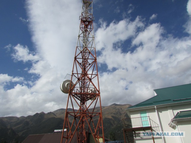 Модернизация ретранслятора в горах