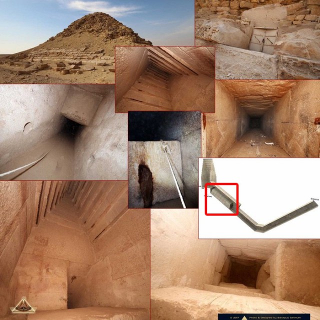 И снова «тайные комнаты» в пирамиде Хеопса