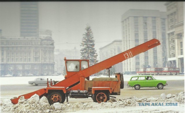 Заснеженная Москва 70-х