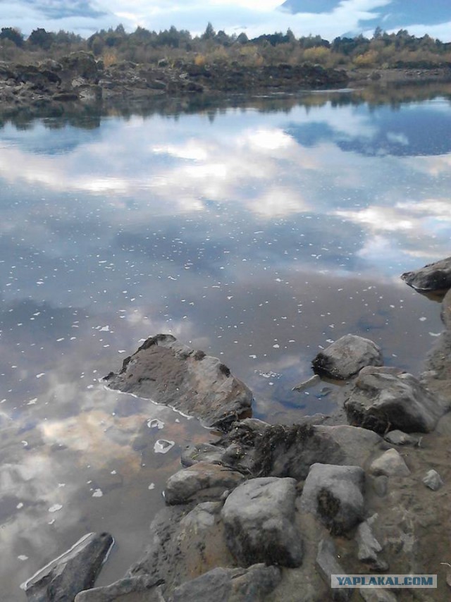 В Патагонии мистически исчезло озеро Риеско