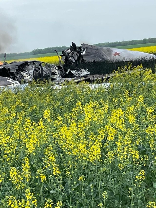 Самолёт Ту22М3 потерпел крушение на территории Красногвардейского района в Ставрополье