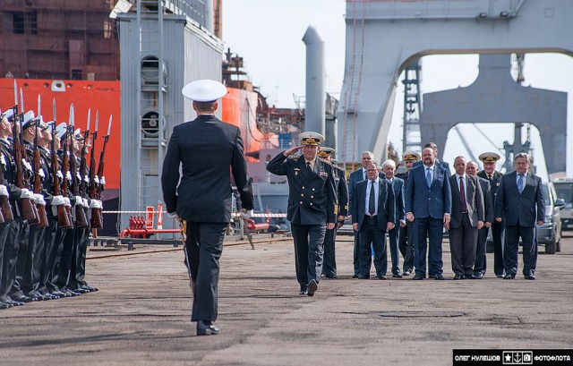 Подлодка «Северодвинск» принята на вооружение