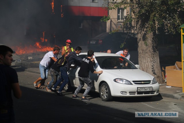 В Ростове снова пожар