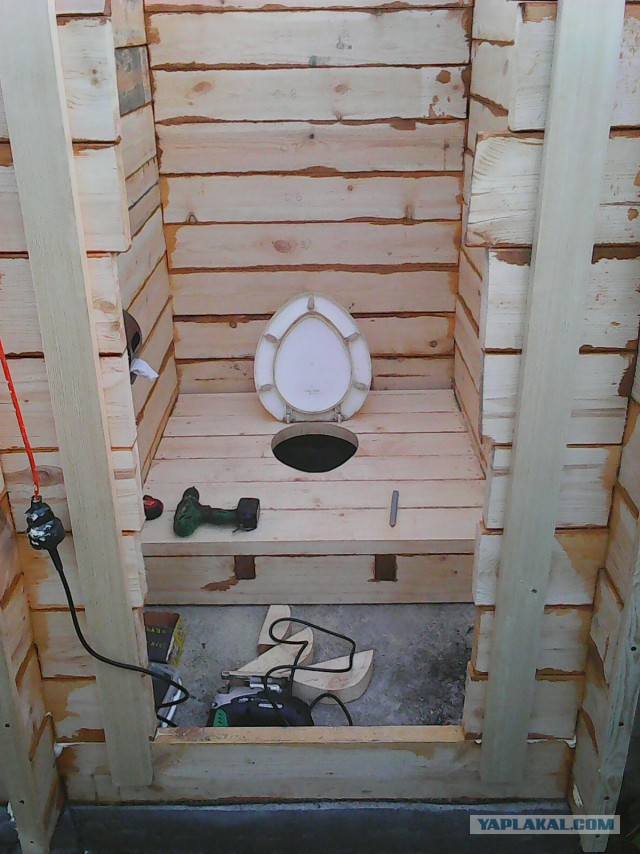 Туалет "лето-зима" для сада-дачи.