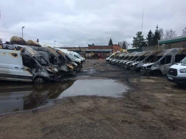 Около 13 комплексов фотовидефиксации сожгли в Раменском