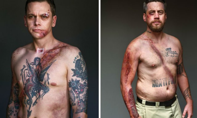 10 портретов мужчин, выживших в аварии благодаря ремню безопасности