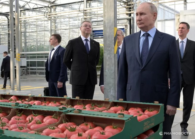 Путин рассказал о рекордных показателях российского экспорта агропродукции