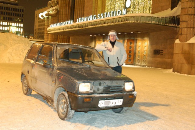 Первая поездка за границу. СПб-Хельсинки. На Оке