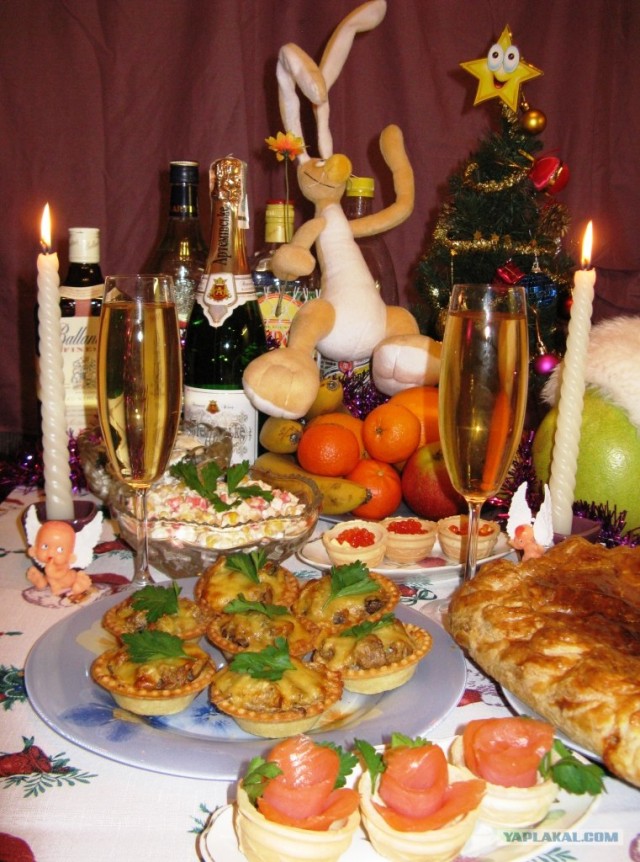 Новый год - International, Новогодне-кулинарная сказка с картинками