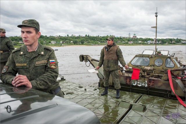 Про форсирование водной преграды