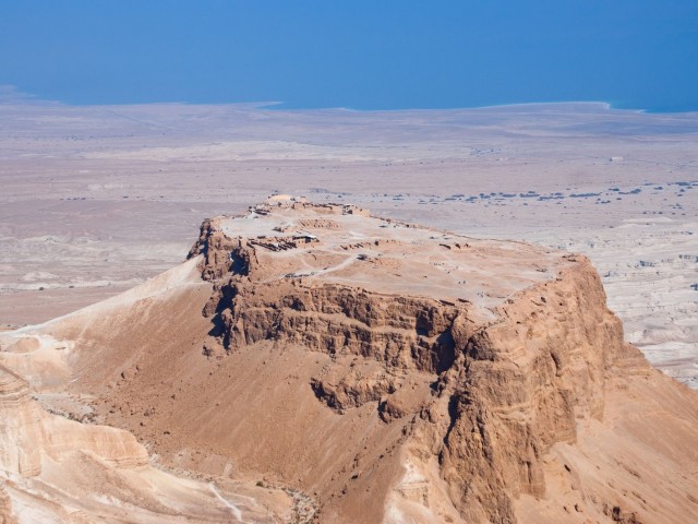 Крепость Масада - последний рубеж обороны евреев