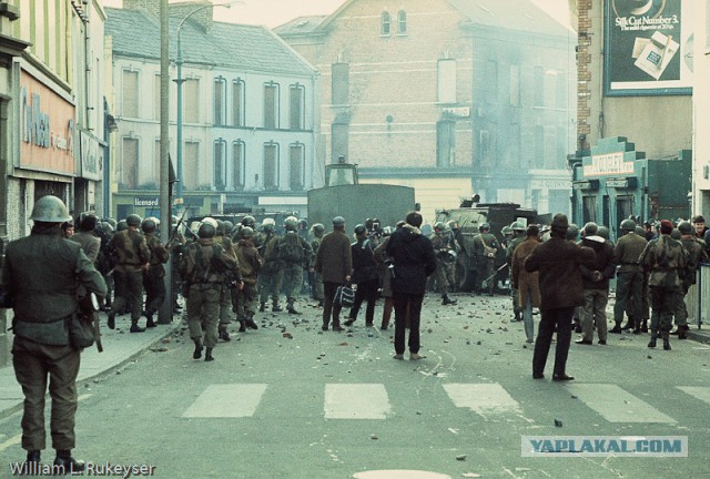 «Кровавое воскресенье», 30 января 1972 года в Дерри, Северная Ирландия