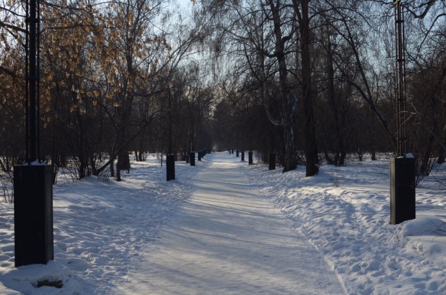 Прогулка по зимнему солнечному Иркутску