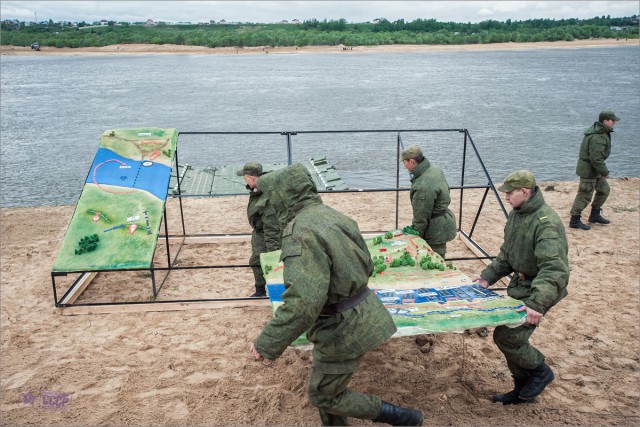 Про форсирование водной преграды