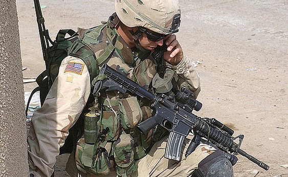 Винтовка М4 опозорилась в Ираке
