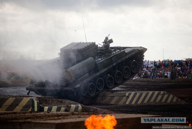 Как в Жуковском проходило танковое шоу