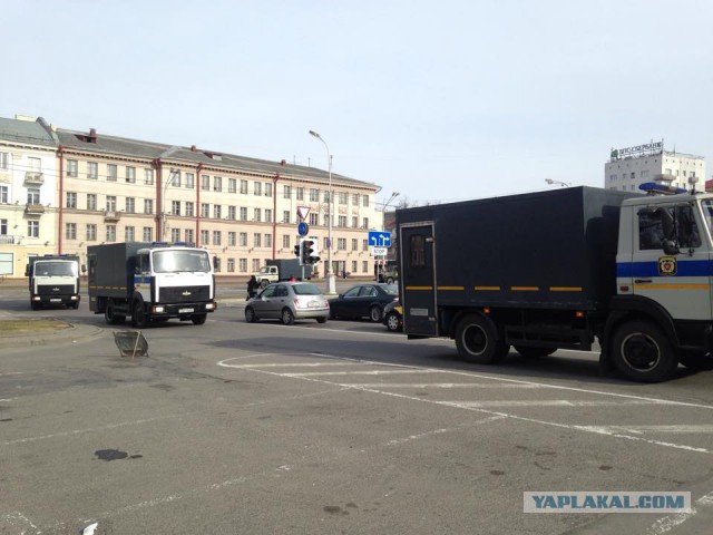 День Воли в Минске.  Власти напуганы