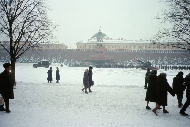 Заснеженная Москва 70-х