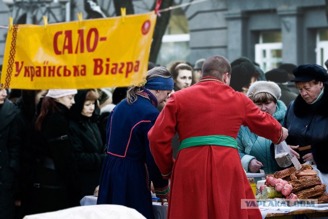 Почему украинцы любят сало