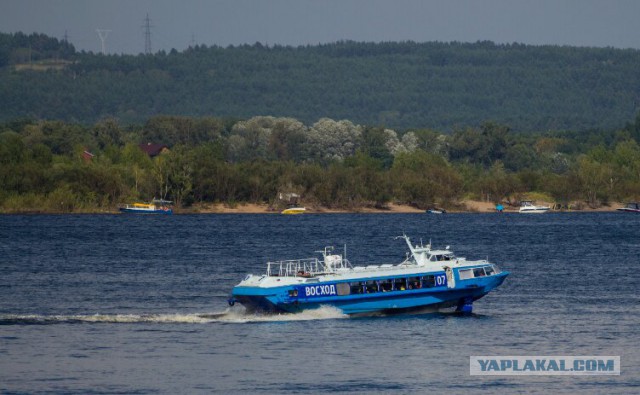 Новая «Комета» впервые зашла в порт Ялты