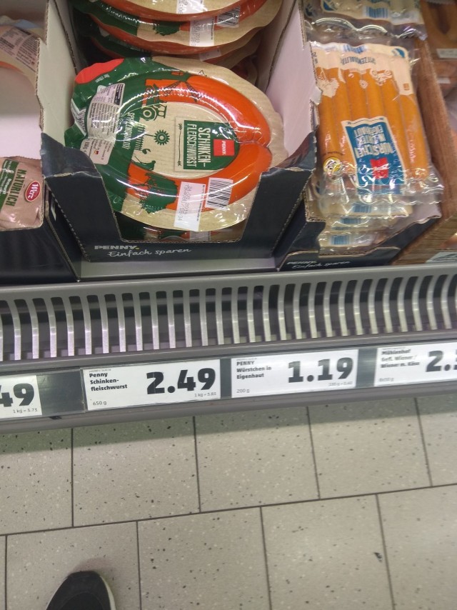 Про стоимость еды в Европе